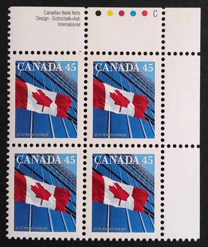 Canada 1362 Plate Block UR VF MNH