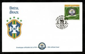 2004- Brazil - Brésil - FIFA 100th Anniversary/Football/Sports/Games/Soccer FDC 