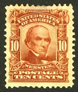 U.S. #307 MINT OG HR THIN