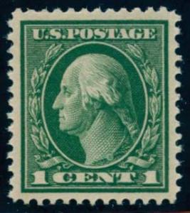 US Scott #405 Mint, XF/S (J), NH