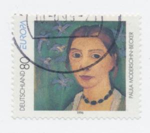 Germany 1996  Scott 1926 used - 80pf, Paula Modersohn-Becker