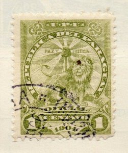 Paraguay 1935 Early Issue Fine Used 1c. 125080