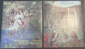 TUVALU # 827-828--MINT NEVER/HINGED---COMPLETE SET OF SOUVENIR SHEETS---2000