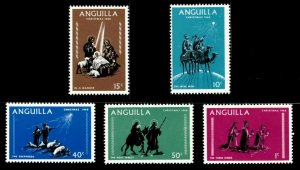 Anguilla 1968 - Christmas, Nativity Scenes - Set of 5v - Scott 44-48 - MNH