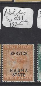 INDIA  NABHA   (P0308B)  QV  3A  SERVICE  SG O11   MOG