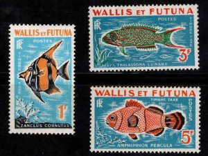 Wallis and Futuna Islands Scott J37-J39 MNH** postage due set