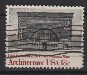 USA 1981 Scott 1931 used - 18c, Architecture, Louis Sullivan