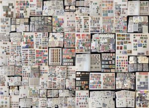 WORLD Large Mixture(1000s) on Pages. MK1009  15kg