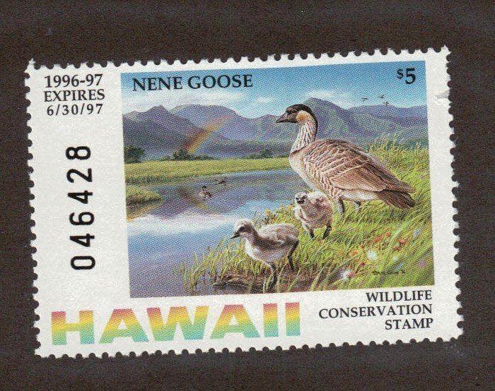 HI1 - Hawaii First Of State Duck Stamp. MNH OG. Single.#02 HI1