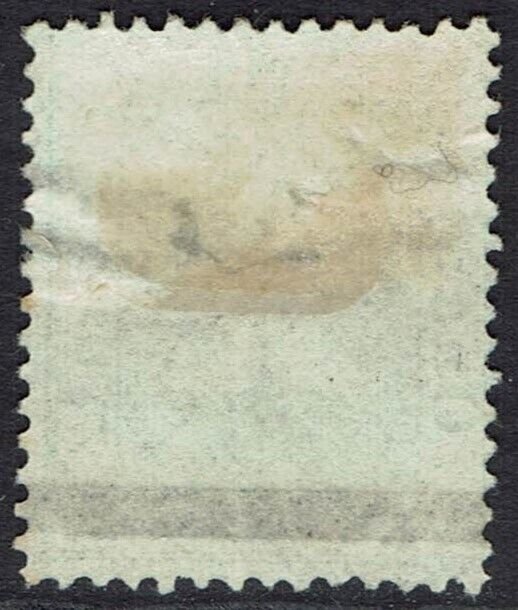 ORANGE FREE STATE 1881 ORANGE TREE 1D ON 5/- TYPE B