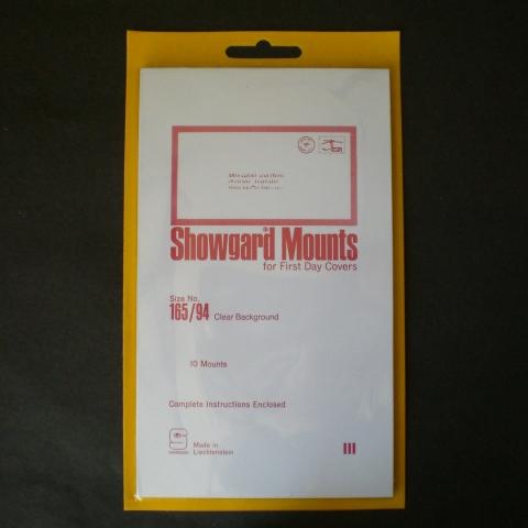 Mounts Showgard, 165/94mm (10ea. Clear) (00544C)