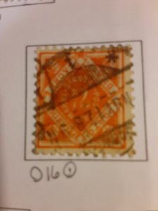 *Wurttemberg #O16             Used