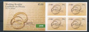 Ireland 2009 MNH Booklet Stamps Scott 1816a On Special Day Wedding Rings