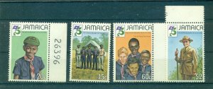 Jamaica - Sc# 528-31. 1982 Scouting Year. MNH. $4.15.