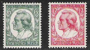 Germany  # 446 - 47   Mint  hinged