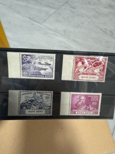 1949 - Hong Kong China UPU Margin Set of 4 in MNH VF with Free Post.