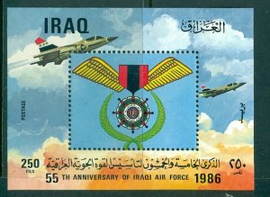 Iraq - Sc# 1244. 1986 55th Ann. Iraqi Air Force. MNH $5.00.