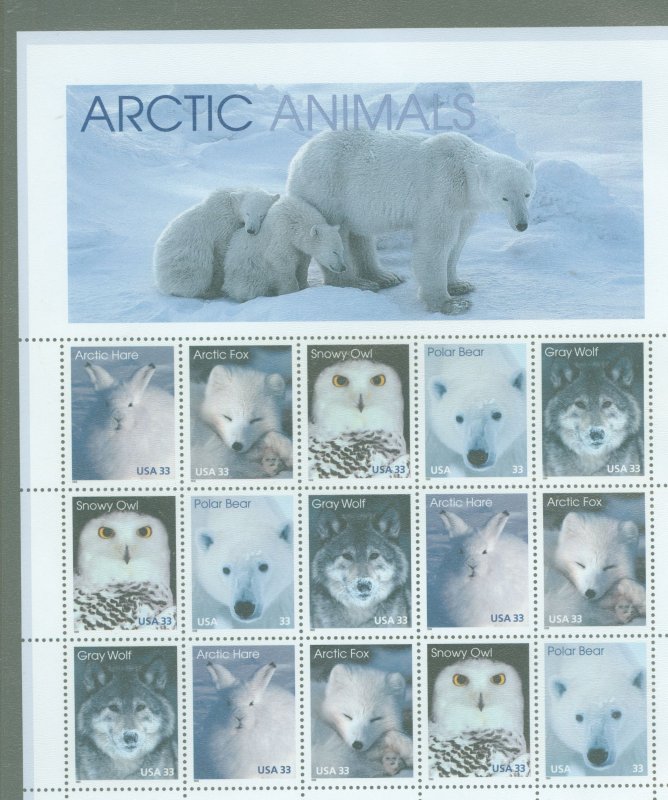 United States #3288-3292 Mint (NH) Souvenir Sheet (Animals) (Fauna)