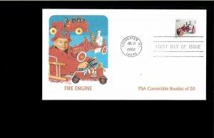 2002 FDC Antique Toys Rochester NY