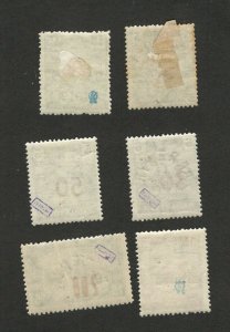 BARANYA - HUNGARY - SERBIA - LOT OF 6 MH/MNH STAMPS - 1919.