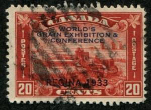 Canada SC# 203 (SG# 330) World Grain Exhibition 20c, Used