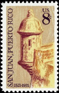 1971 8c San Juan, Puerto Rico, 450th Anniversary Scott 1437 Mint F/VF NH