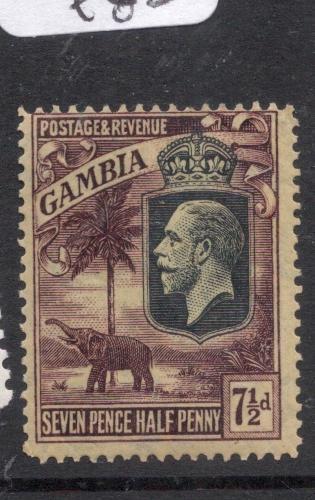 Gambia Elephant SG 119 MOG (4djb)