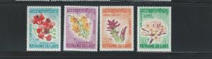 Laos 152-155  MNH