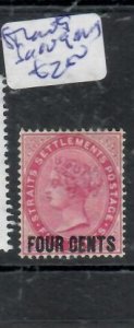 MALAYA STRAITS SETTLEMENTS QV SG 109  MOG         P0314B