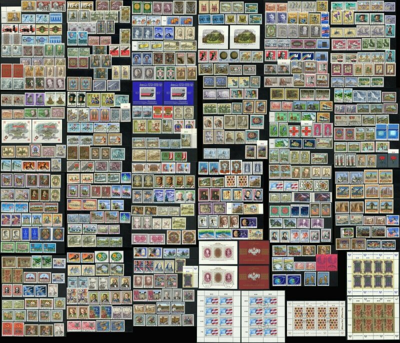 AUSTRIA 1984-1992 Complete Collection Mi#1763-2083  Postage Stamps Used MNH VF