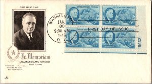 United States Scott 933 Unaddressed.