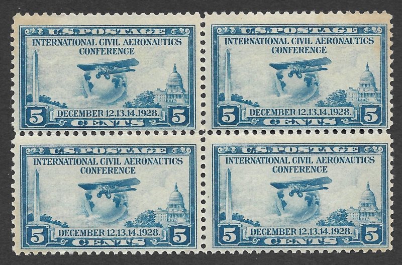 Doyle's_Stamps: Mint Scott #649** & #650*/** 1928 Aeronautics Conference...