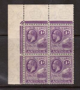 Antigua #44 VF Mint Block