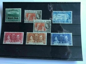 Dominica mounted mint stamps   R21417