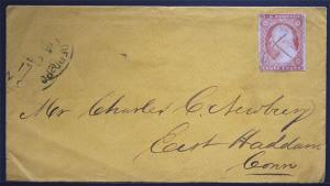 Classic Cover - Nice Sc# 11 to East Haddam , Conn  S584