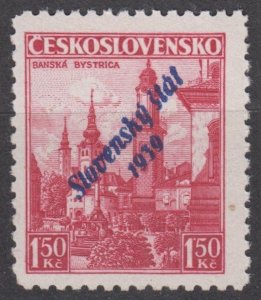 Slovakia Scott #13 1939 MH