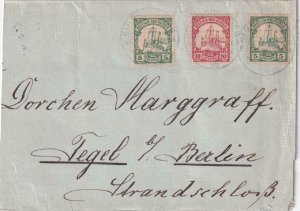 1906, Simpsonhafen, German New Guinea to Tegel, Germany, See Remark (44023)