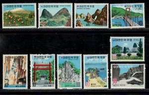 KOREA SC# 845-54 FVF/MNH