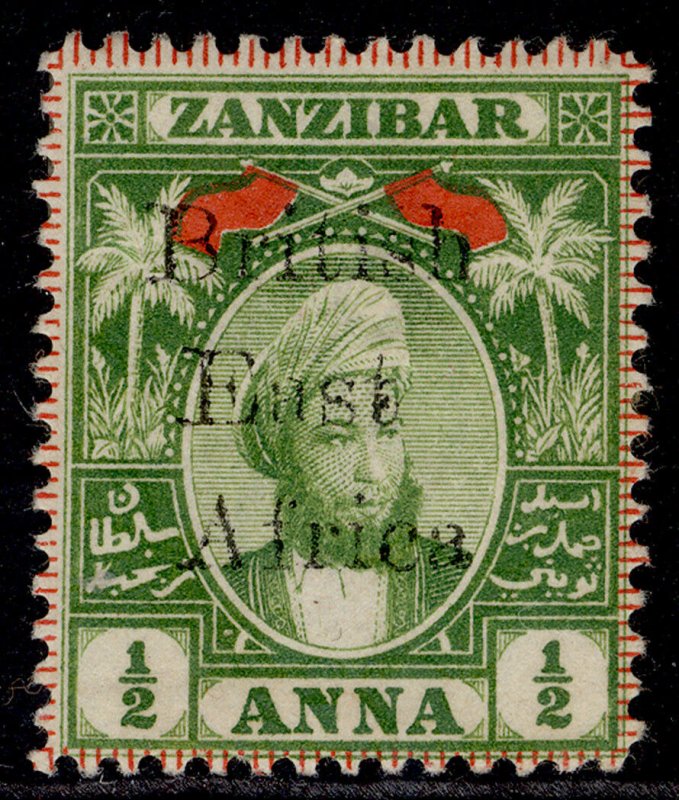 BRITISH EAST AFRICA QV SG80, ½a yellow-green & red, M MINT. Cat £65.