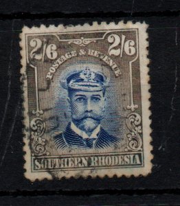 Southern Rhodesia 1924 2s 6d Admiral SG13 fine used WS39200