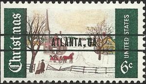 # 1384a MINT NEVER HINGED PRE-CANS. CHRISTMAS WINTER SUND...