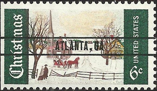 # 1384a MINT NEVER HINGED PRE-CANS. CHRISTMAS WINTER SUND...