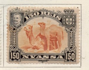 Nyassa 1901 Early Issue Fine Mint Hinged 150r. NW-265429