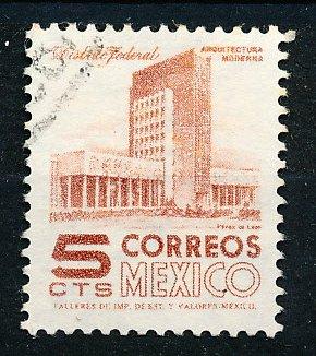 Mexico #875 Single Used