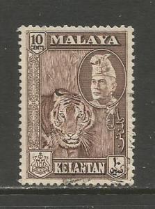 Malaya-Kelantan   #77  used  (1957) 