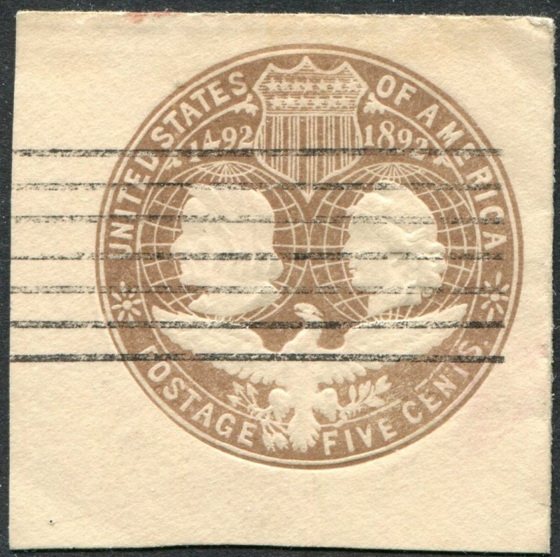 U350 5c Columbus & Liberty Used  VF