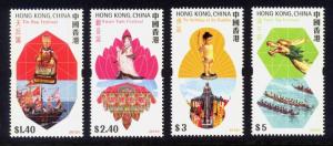 Hong Kong Sc# 1494-7 MNH Festivals 2012