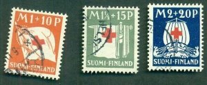 FINLAND #B2-4, Used, Scott $65.00