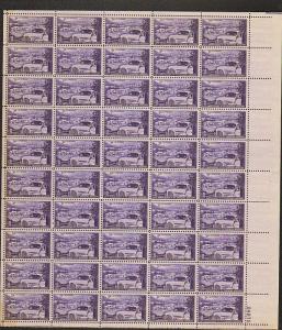 US #1025 Mint Sheet Trucking 