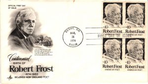 #1526 Robert Frost COMBO – Artcraft Cachet